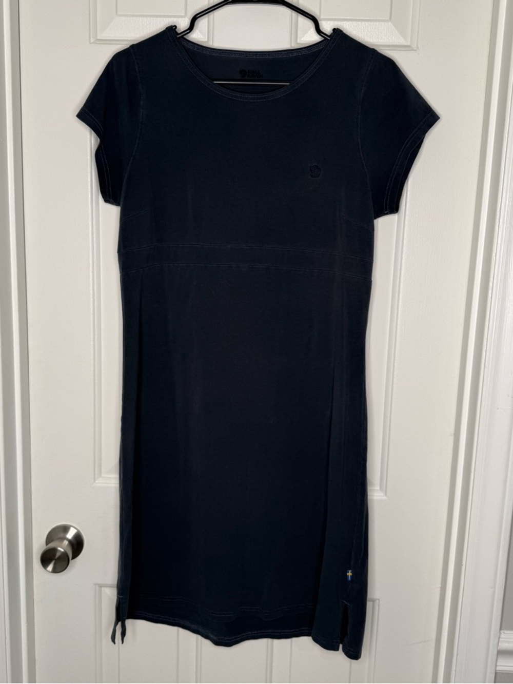 Fjallraven Dark Navy Blue Short-Sleeve Shift Dress